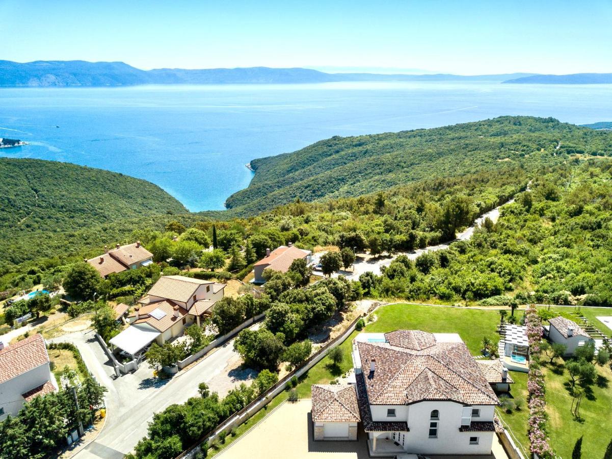 Luxury Panorama Vila With Amazing Seaview In Gondolici 7 Km From Rabac Labin  Exterior foto