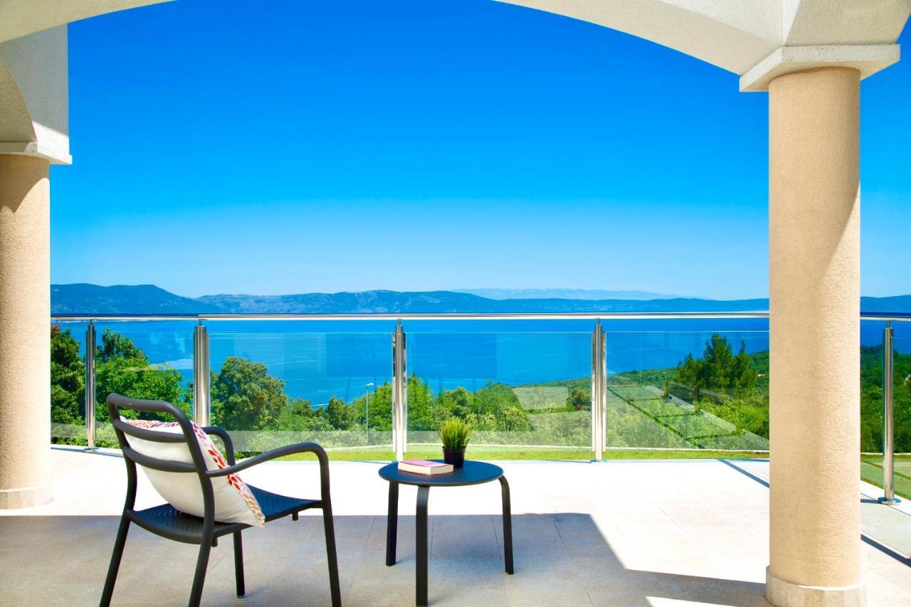 Luxury Panorama Vila With Amazing Seaview In Gondolici 7 Km From Rabac Labin  Exterior foto